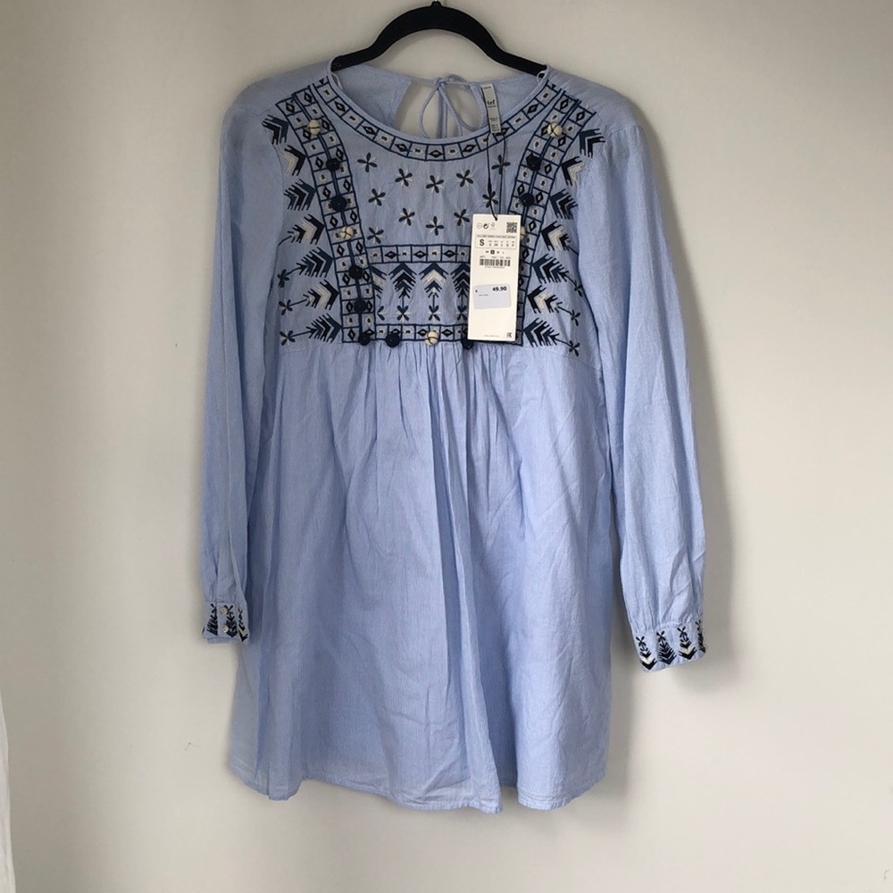 Zara babydoll dress